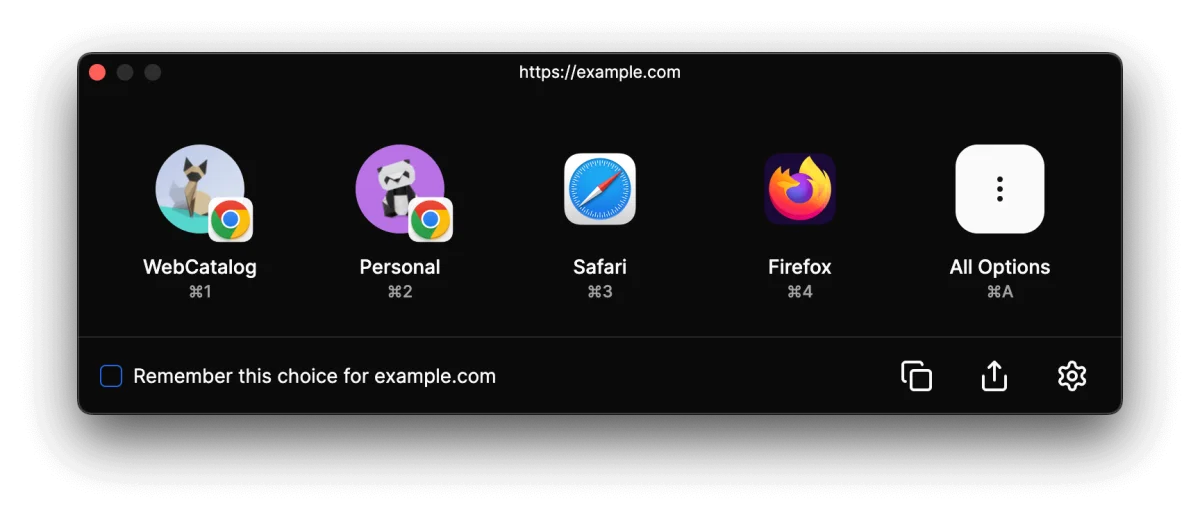 App picker